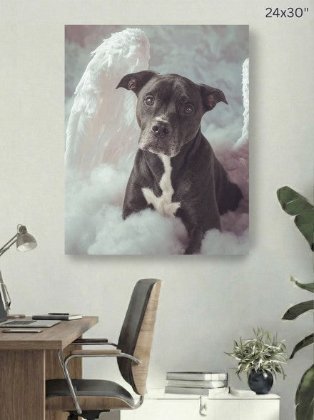 Canvas 24x30 room mockup