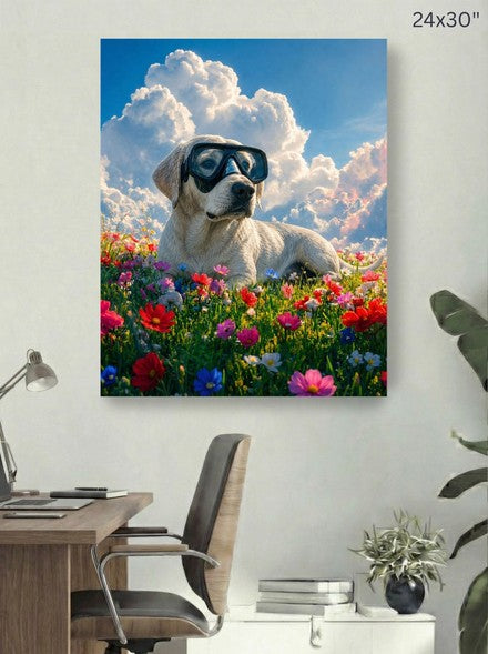 Canvas 24x30 room mockup