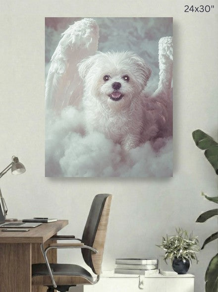 Canvas 24x30 room mockup