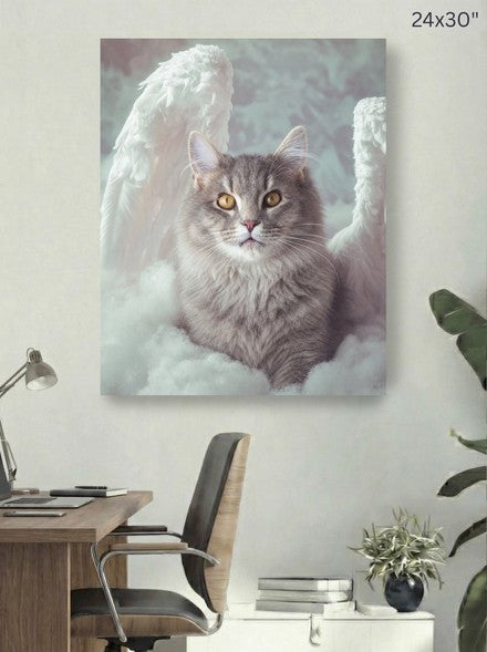 Canvas 24x30 room mockup