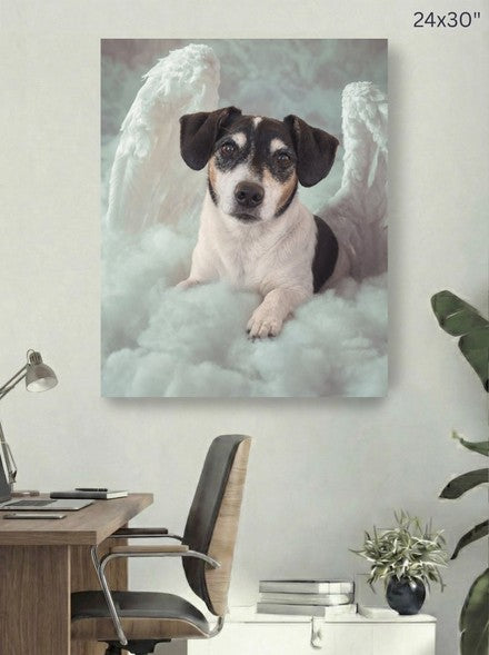 Canvas 24x30 room mockup