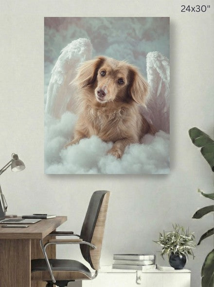 Canvas 24x30 room mockup