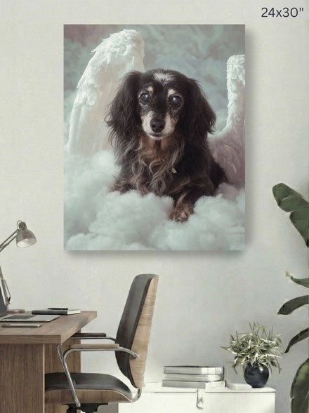 Canvas 24x30 room mockup