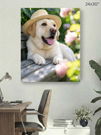 Canvas 24x30 room mockup