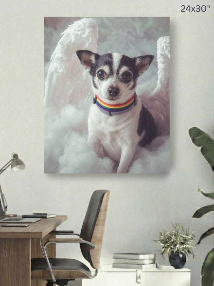 Canvas 24x30 room mockup