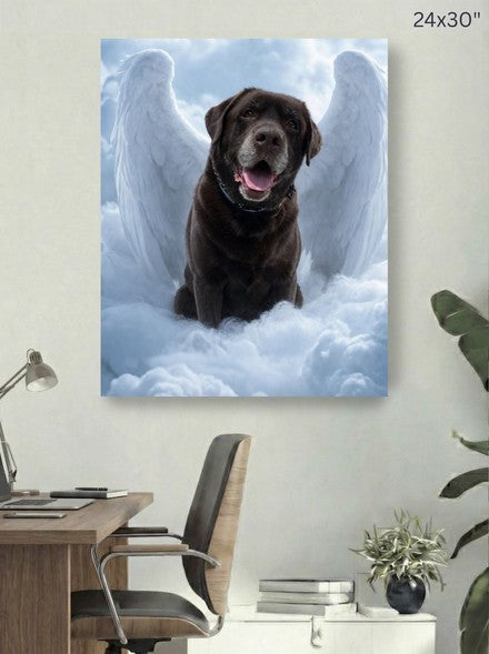 Canvas 24x30 room mockup