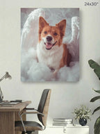 Canvas 24x30 room mockup
