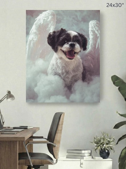 Canvas 24x30 room mockup