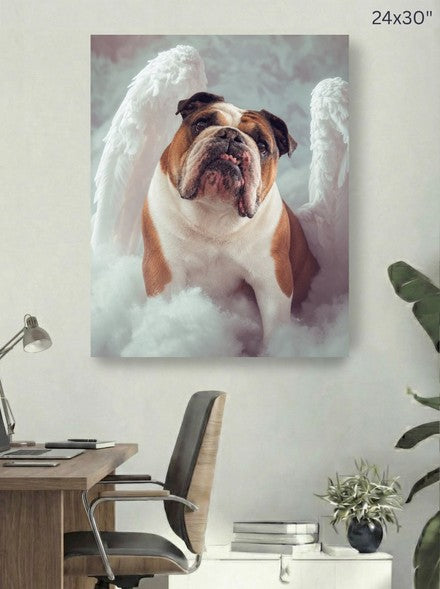 Canvas 24x30 room mockup