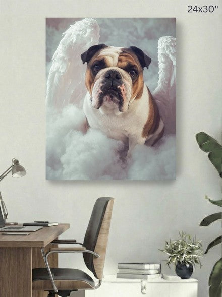 Canvas 24x30 room mockup
