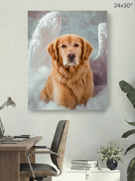 Canvas 24x30 room mockup