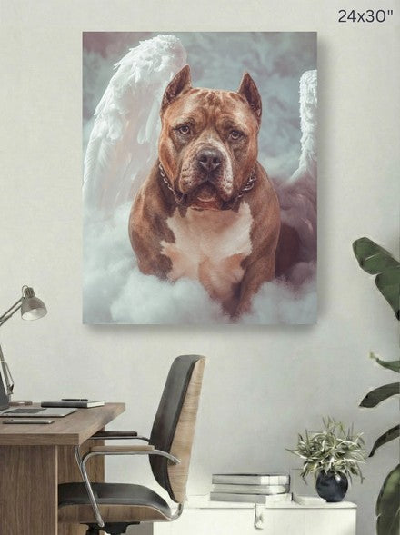 Canvas 24x30 room mockup