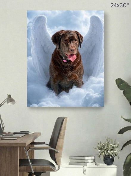 Canvas 24x30 room mockup