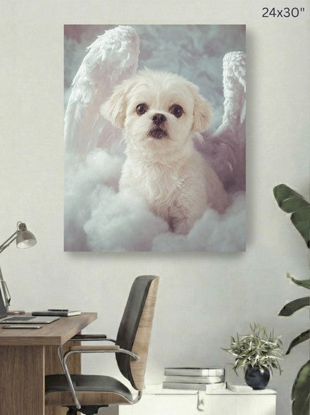 Canvas 24x30 room mockup