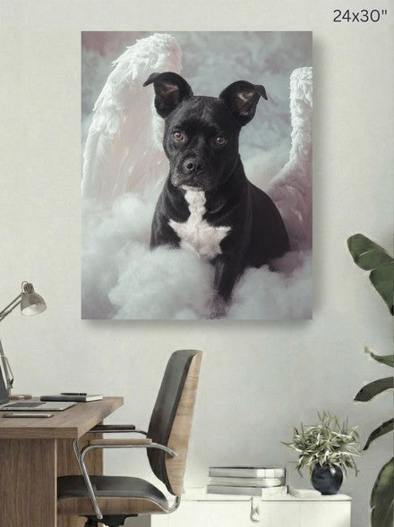 Canvas 24x30 room mockup