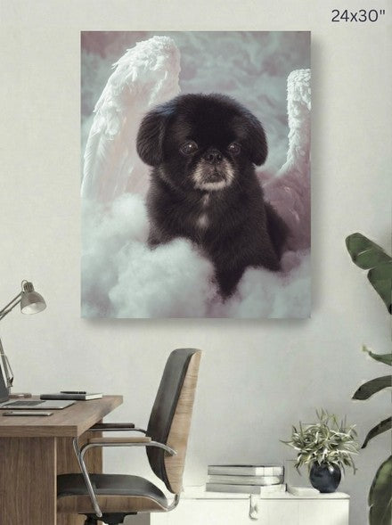 Canvas 24x30 room mockup