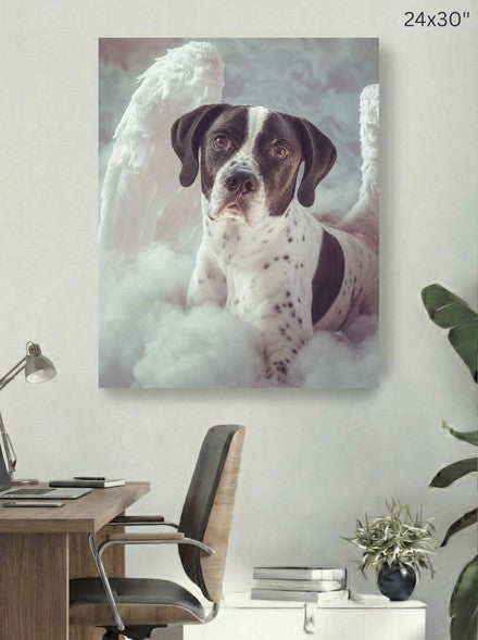 Canvas 24x30 room mockup