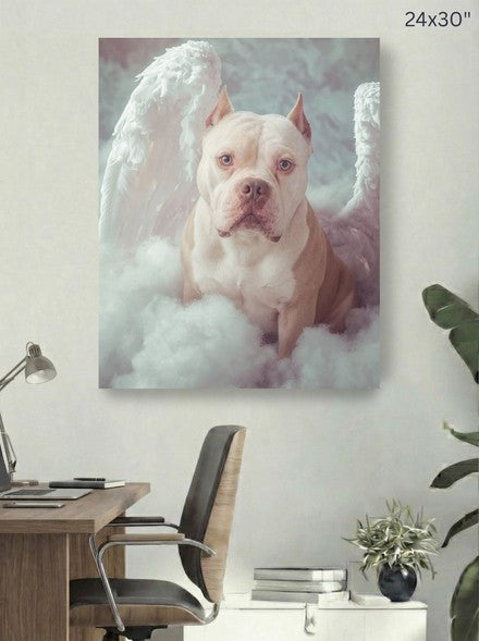 Canvas 24x30 room mockup