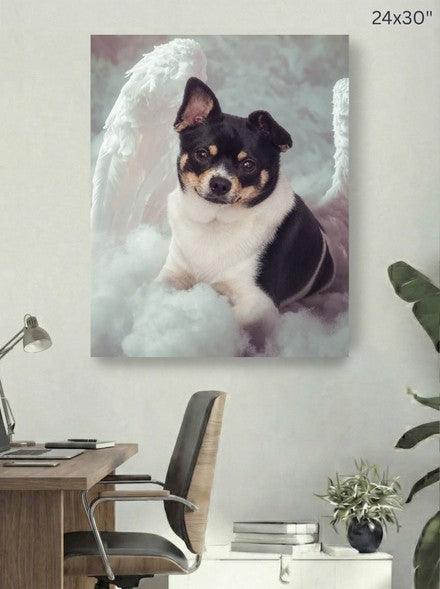 Canvas 24x30 room mockup