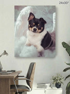 Canvas 24x30 room mockup