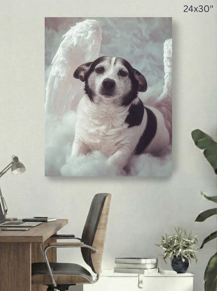 Canvas 24x30 room mockup