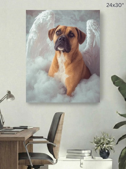Canvas 24x30 room mockup