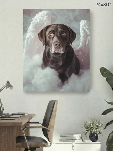 Canvas 24x30 room mockup