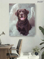 Canvas 24x30 room mockup