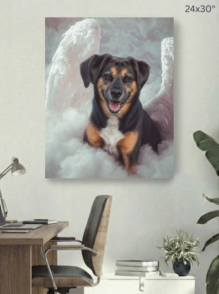 Canvas 24x30 room mockup