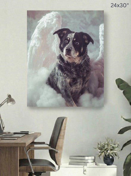 Canvas 24x30 room mockup