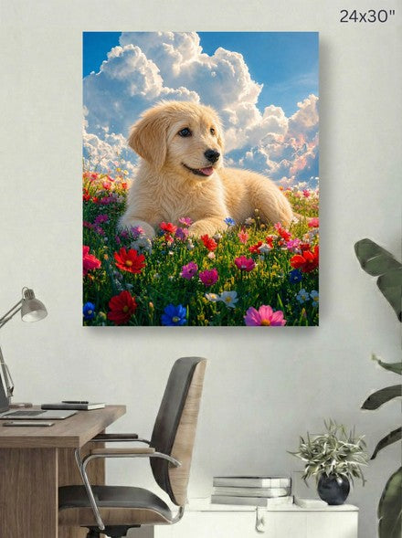 Canvas 24x30 room mockup