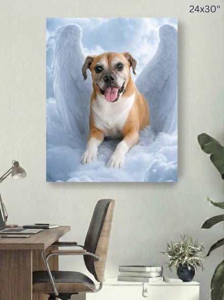 Canvas 24x30 room mockup