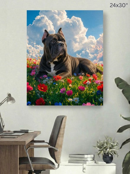 Canvas 24x30 room mockup