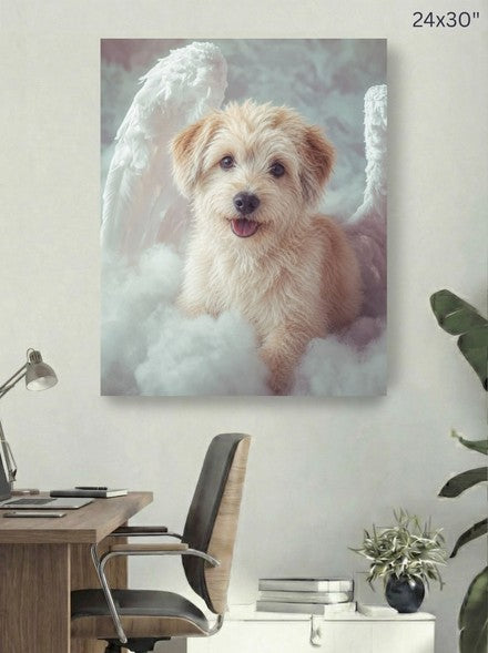 Canvas 24x30 room mockup