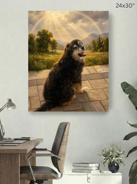 Canvas 24x30 room mockup