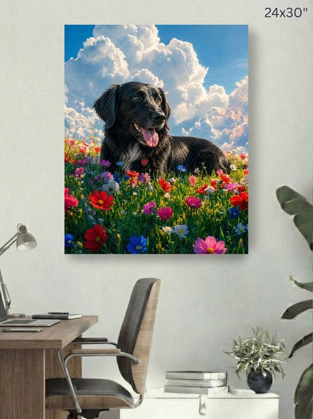 Canvas 24x30 room mockup
