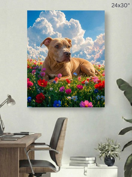 Canvas 24x30 room mockup