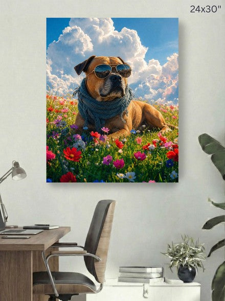 Canvas 24x30 room mockup