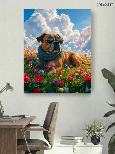 Canvas 24x30 room mockup