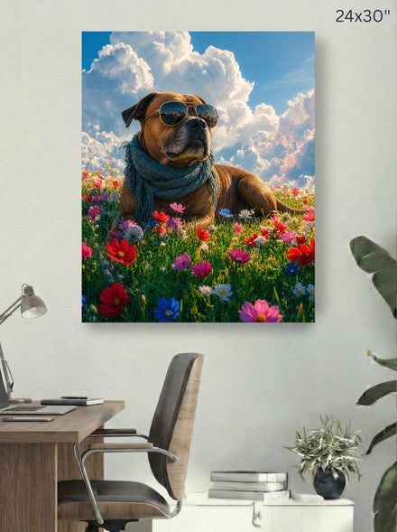 Canvas 24x30 room mockup