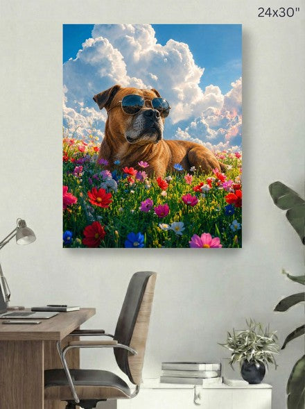 Canvas 24x30 room mockup