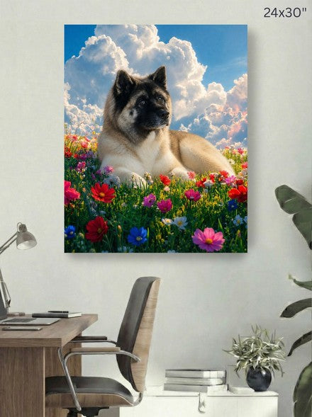 Canvas 24x30 room mockup