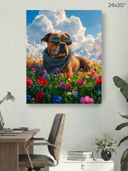 Canvas 24x30 room mockup