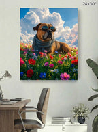 Canvas 24x30 room mockup