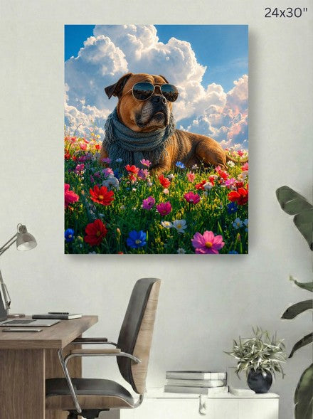 Canvas 24x30 room mockup