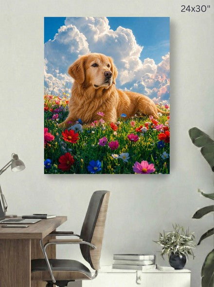 Canvas 24x30 room mockup