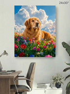 Canvas 24x30 room mockup