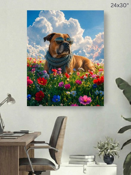 Canvas 24x30 room mockup