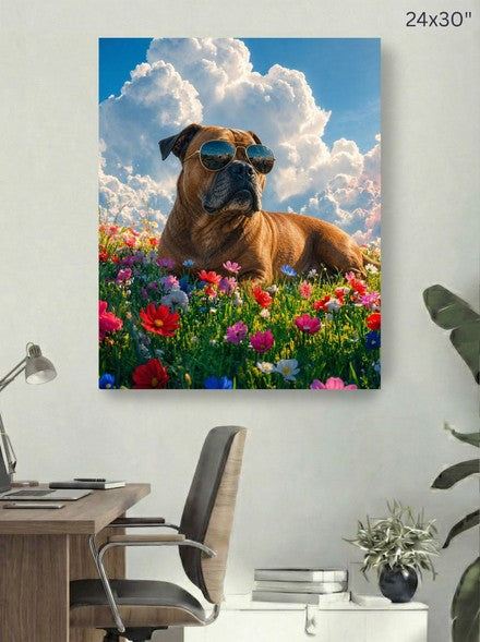 Canvas 24x30 room mockup