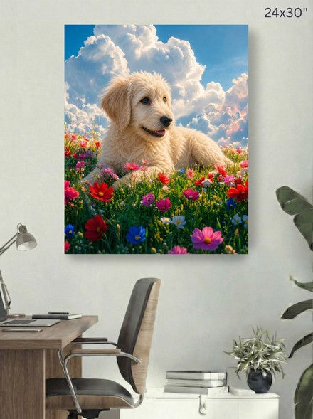 Canvas 24x30 room mockup